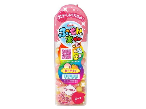 UPC 0000045148538 ロッテ ふ～せんの実 ピーチ 35g 株式会社ロッテ スイーツ・お菓子 画像