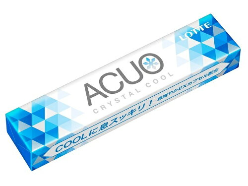 UPC 0000045217494 ロッテ ACUO クリスタルクール 14粒 株式会社ロッテ スイーツ・お菓子 画像