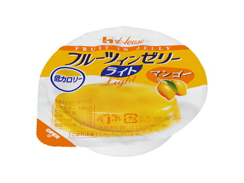 UPC 0000049716887 ハウス フルーツインゼリーライト マンゴー 60g ハウス食品株式会社 医薬品・コンタクト・介護 画像