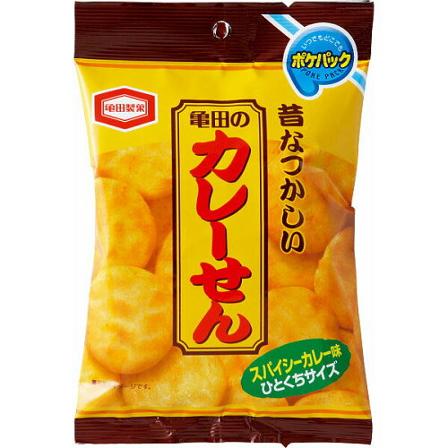 JAN 4510656400070 亀田製菓 カレーせんミニポケパック 35g アジカル株式会社 日用品雑貨・文房具・手芸 画像