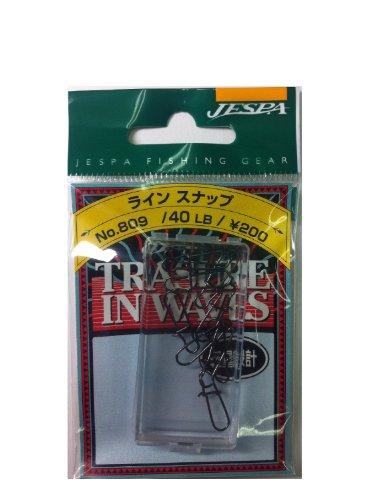 JAN 4511135020246 ヤリエ ジェスパ ラインスナップ 40lb ブラック 809 株式会社ヤリエ スポーツ・アウトドア 画像