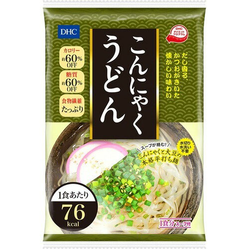 JAN 4511413626238 DHC こんにゃくうどん(1食入) 株式会社ディーエイチシー ダイエット・健康 画像