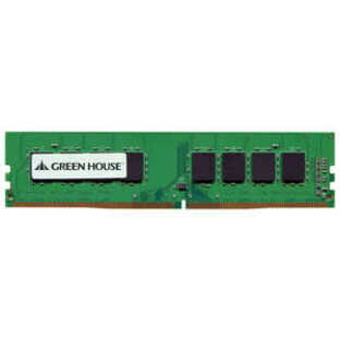 JAN 4511677117091 グリーンハウス デスクトップ用メモリー GH-DRF2666-4GB 株式会社グリーンハウス パソコン・周辺機器 画像
