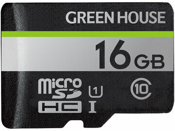 JAN 4511677128370 GREEN HOUSE GH-SDM-UA16G microSDHCカード UHS-I U1 クラス10 16GB 株式会社グリーンハウス TV・オーディオ・カメラ 画像