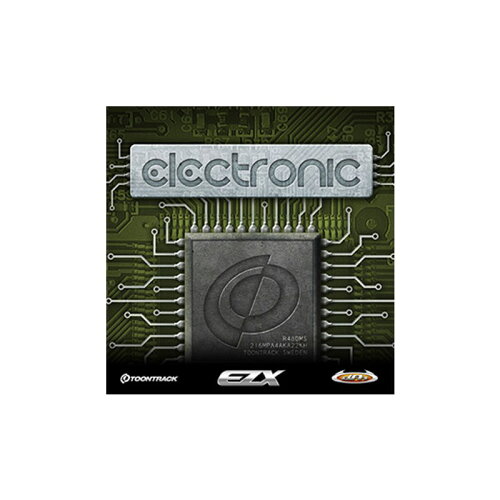 JAN 4511820080708 TOONTRACK EZX ELECTRONIC EZdrummer用拡張音源 オンライン納品 代引、後払い不可 クリプトン・フューチャー・メディア株式会社 パソコン・周辺機器 画像