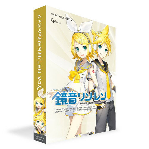 JAN 4511820125454 クリプトン・フューチャー・メディア KAGAMINE RIN/LEN V4X (INCL. EN クリプトン・フューチャー・メディア株式会社 パソコン・周辺機器 画像