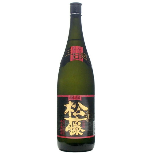 JAN 4511923163704 黒の松藤 乙類30° 泡盛 1.8L 株式会社松藤 日本酒・焼酎 画像