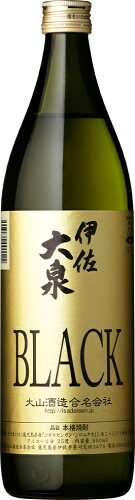 JAN 4513160001122 伊佐大泉 乙類25° BLACK 芋 900ml 大山酒造合名会社 日本酒・焼酎 画像