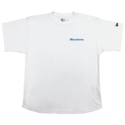 JAN 4513291163140 ブルーストーム BLUESTORM NEW ERA × Bluestorm OVER SIZED COTTON Tシャツ S ホワイト BSJ-TS022N 高階救命器具株式会社 スポーツ・アウトドア 画像