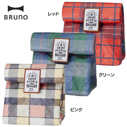 JAN 4514499122465 ランチバッグ BHK096-RD保冷バッグ ランチバッグ BRUNO株式会社 キッチン用品・食器・調理器具 画像