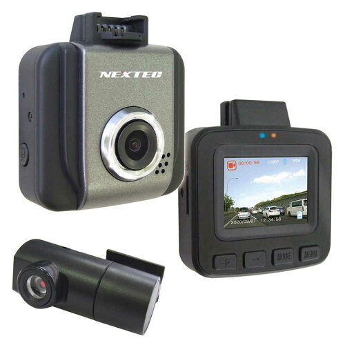 JAN 4515287025203 FRC 前後2カメラ・ドライブレコーダー NEXTEC NX-DRW22E 株式会社エフ・アール・シー 車用品・バイク用品 画像
