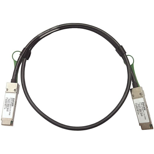 JAN 4515479923942 TEKWIND OPQSFP-T-03-PEB QSFP+コネクタ付Twinaxダイレクトアタッチケーブル 3m テックウインド株式会社 パソコン・周辺機器 画像