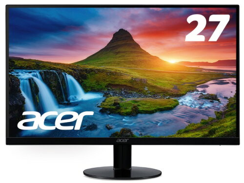 JAN 4515777593052 acer 液晶モニター sa270abmi 27インチ フレームレス ips フルhd  s hdmi vga端子 日本エイサー株式会社 パソコン・周辺機器 画像