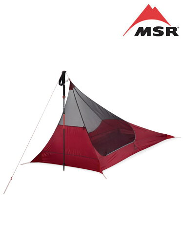 JAN 4515785370188 エムエスアール スルーハイカー メッシュハウス1 2019 1人用テント MSR Thru Hiker Mesh House 1 Trekking Pole Shelter 2019 UPDATE MODEL 株式会社モチヅキ スポーツ・アウトドア 画像