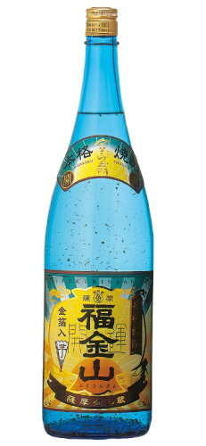 JAN 4516751170221 福金山 乙類25° 金箔入 芋 1.8L 薩摩金山蔵株式会社 日本酒・焼酎 画像