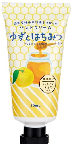 JAN 4517161158915 ゆず ハンドクリーム ゆずとはちみつ 30ml 株式会社グローバルプロダクトプランニング 美容・コスメ・香水 画像