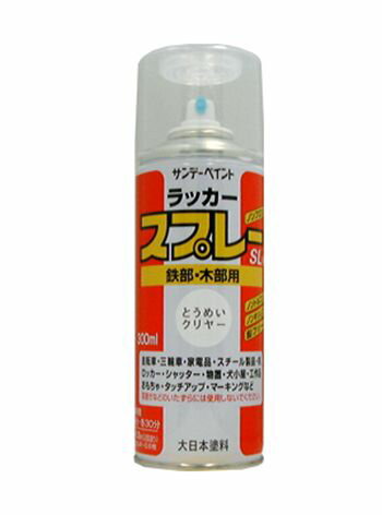 JAN 4518340772564 エスコ ESCO 300ml ラッカースプレー 透明 EA942EM-4 株式会社エスコ 花・ガーデン・DIY 画像