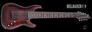 JAN 4518533032000 Schecter / HELLRAISER C-9 Black Cherry シェクター 9弦ギター シェクター・コーポレーション株式会社 楽器・音響機器 画像