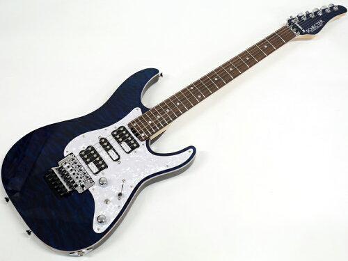 JAN 4518533032765 SCHECTER SD-2-24-AL See-Thru Blue/Rosewood シェクター・コーポレーション株式会社 楽器・音響機器 画像