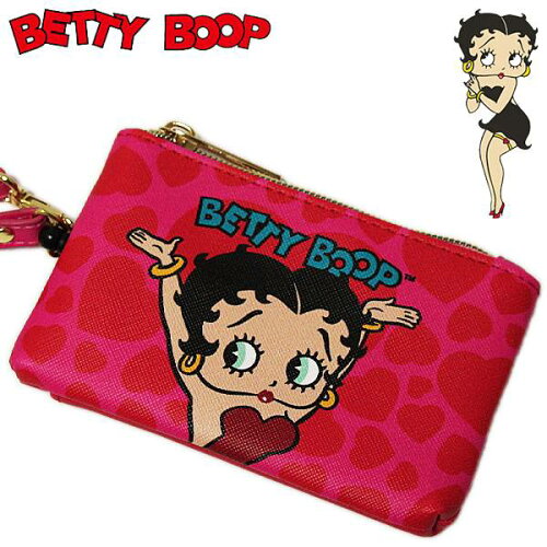 JAN 4518645132100 ベティブープ 定期入れ ＆ 小銭入れ リール付き コイン ＆ パスケース ハートいっぱい BETTY BOOP スモールプラネット ICカードケース 男の子 女の子 ギフト 株式会社スモール・プラネット バッグ・小物・ブランド雑貨 画像