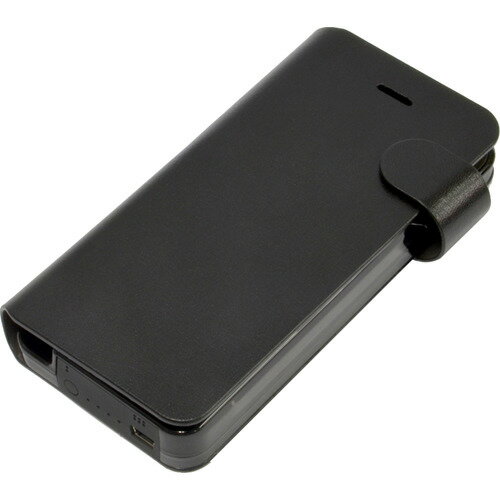 JAN 4520008238510 JTT iPhone5&5S対応 Leather Battery Case ブラック YJ-H60-BK 株式会社日本トラストテクノロジー スマートフォン・タブレット 画像