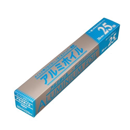 JAN 4520509012183 水野産業 アルミホイル 30cmX25m 1本 水野産業株式会社 日用品雑貨・文房具・手芸 画像