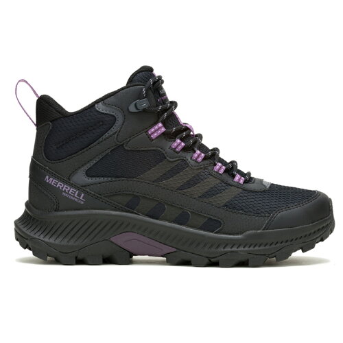 JAN 4522552616820 MERRELL メレル SPEED STRIKE 2 MID WATERPROOF/ウィメンズモデル 7.5/24.5cm BLACK W038274 丸紅コンシューマーブランズ株式会社 スポーツ・アウトドア 画像