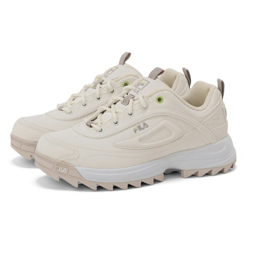 JAN 4522552632707 FILA フィラ DISTORTER PREMIUM ディストーター プレミアム /ウィメンズ スニーカー 23.0cm BLANC DE BLANC/GREEN WFW24025-108 丸紅コンシューマーブランズ株式会社 靴 画像