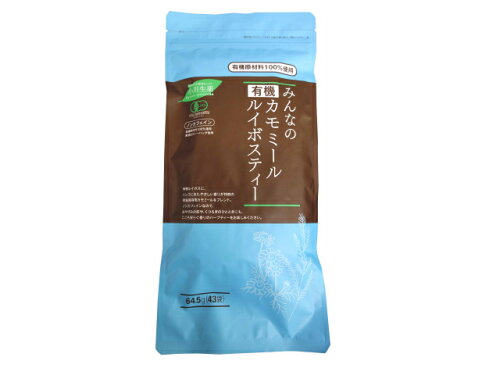 JAN 4522968301419 小川生薬 みんなの有機カモミールルイボスティー 1.5X43 株式会社小川生薬 水・ソフトドリンク 画像