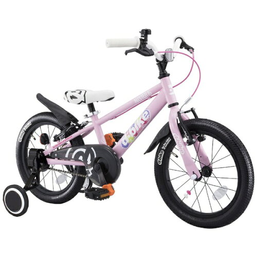 JAN 4523256034224 アイデス 16型 幼児用自転車 D-BIKE MASTER 16V 補助輪付き ベイビーピンク/シングルシフト アイデス株式会社 スポーツ・アウトドア 画像