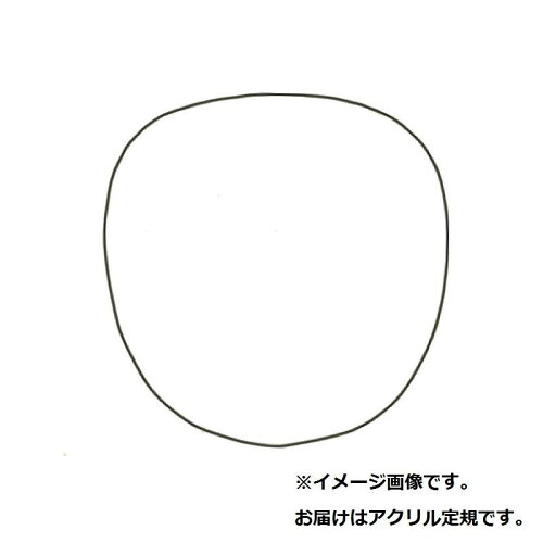 JAN 4524059990335 スギウラ アクリル定規 うちわ丸型 HB13 1445914 株式会社スギウラ 日用品雑貨・文房具・手芸 画像