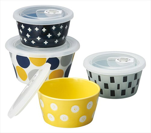 JAN 4524117149132 北欧 レンジパック4点セット 149132 株式会社小倉陶器 キッチン用品・食器・調理器具 画像