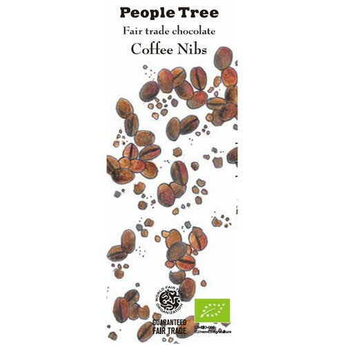 JAN 4524295004322 People Tree フェアトレードチョコレート コーヒーニブ(50g) フェアトレードカンパニー株式会社 スイーツ・お菓子 画像