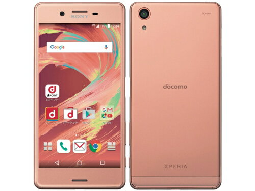 JAN 4525069855058 SONY Xperia X Performance SO-04H ローズゴールド NTTドコモ スマホ本体 スマートフォン・タブレット 画像