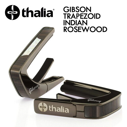 JAN 4525421211676 Thalia Capo Black Chrome with Trapezoid Indian rosewood 三木楽器株式会社 楽器・音響機器 画像