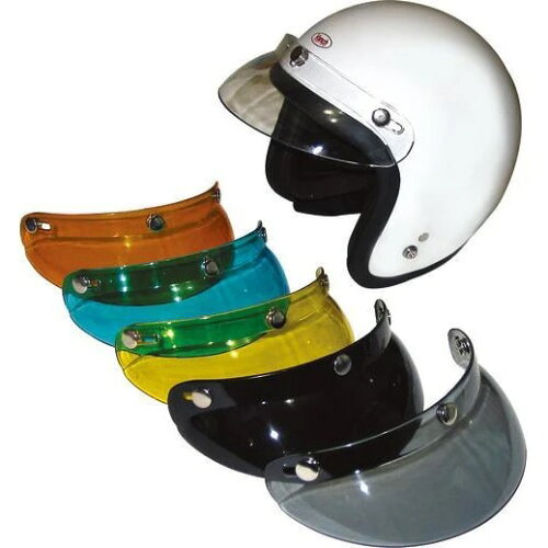 JAN 4527625025295 RIDEZ ライズ 内装・オプションパーツ PEEK A BOOバイザー カラー：スモーク ジェットヘルメット RIDEZ株式会社 車用品・バイク用品 画像