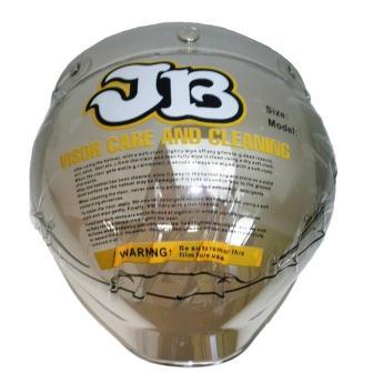 JAN 4527625081628 RIDEZ ライズ シールド・バイザー JB用シールド カラー：シルバーミラー クリアーベース JBシリーズ RIDEZ株式会社 車用品・バイク用品 画像