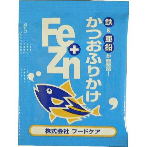 JAN 4528457070330 フードケア Fe+Znふりかけ かつお(3g*50) 株式会社フードケア 医薬品・コンタクト・介護 画像