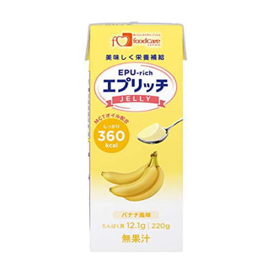 JAN 4528457087024 エプリッチ バナナ味 株式会社フードケア 医薬品・コンタクト・介護 画像