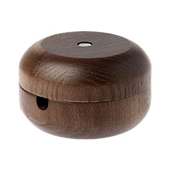 JAN 4528708275811 メルクロス ウッド コードリール WOOD CORD REEL SMALL / Brown / ブラウン 木製 メルクロス株式会社 インテリア・寝具・収納 画像