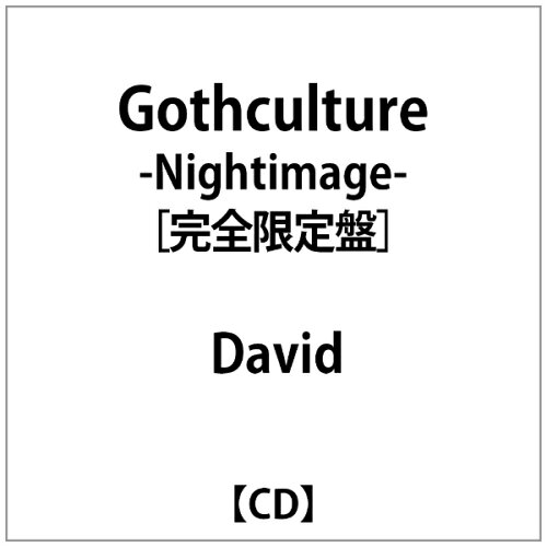 JAN 4529123349422 Gothculture-Nightimage-/ＣＤシングル（１２ｃｍ）/RDCD-012 FWD株式会社 CD・DVD 画像