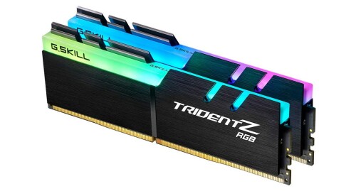 JAN 4529327898573 G.Skill Trident Z RGB F4-3200C16D-16GTZRX DDR4-3200 8GB×2 AMD Ryzen用 株式会社リンクスインターナショナル パソコン・周辺機器 画像