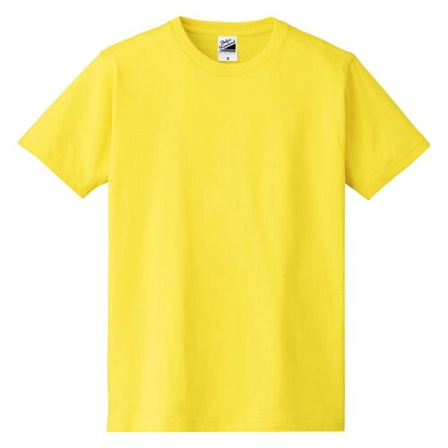 JAN 4529478116649 トムス 5．0オンスSTANDARDT－SHIRT DM030C イエロー 020 サイズ：L トムス株式会社 メンズファッション 画像