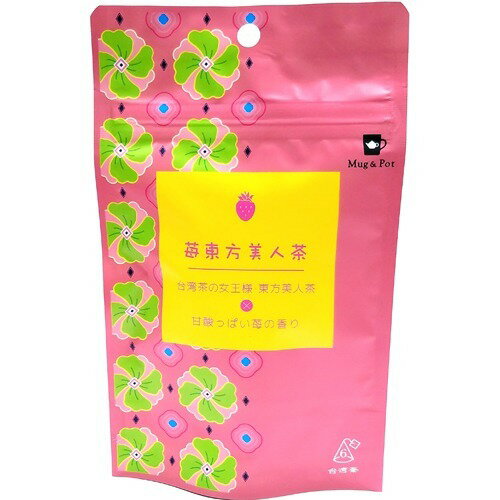 JAN 4530133006496 Mug＆Pot 苺東方美人茶(2g*6包入) 株式会社Tokyo Tea Trading 水・ソフトドリンク 画像