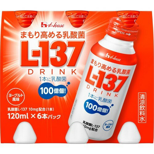 JAN 4530503020992 まもり高める乳酸菌L-137ドリンク(120ml*6本入) ハウスウェルネスフーズ株式会社 水・ソフトドリンク 画像