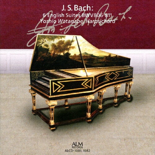 JAN 4530835107040 J．S．バッハ：イギリス組曲（全6曲）/ＣＤ/ALCD-1081 有限会社コジマ録音 CD・DVD 画像