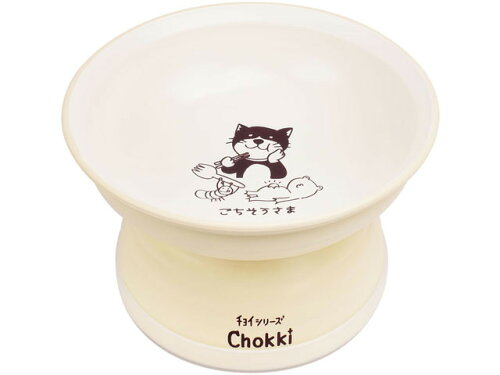 JAN 4532066008271 わんわん チョイあげの食器 Chоkki 猫用 ミルホワ 1個 株式会社わんわん ペット・ペットグッズ 画像