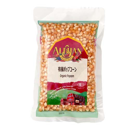 JAN 4532416200225 アリサン 有機ポップコーン(250g) アリサン有限会社 スイーツ・お菓子 画像