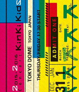 JAN 4534266006385 2015-2016　Concert　KinKi　Kids/Ｂｌｕ－ｒａｙ　Ｄｉｓｃ/JEXN-0066 株式会社ジャニーズ・エンタテイメント CD・DVD 画像