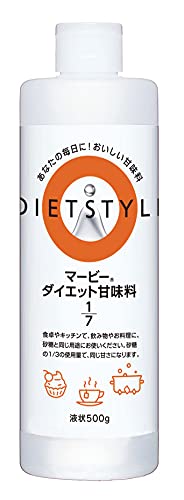 JAN 4976787060208 マービー ダイエット甘味料 1/7 液状 500g 株式会社ハーバー研究所 食品 画像